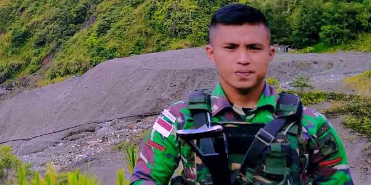 Prada Hengky Sumarlin Zai dilaporkan hilang saat patroli di Kampung Utikini, Distrik Tembagapura sejak Selasa (17/11/2020) lalu.